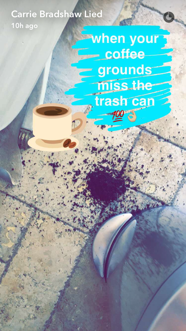 snapchat real life