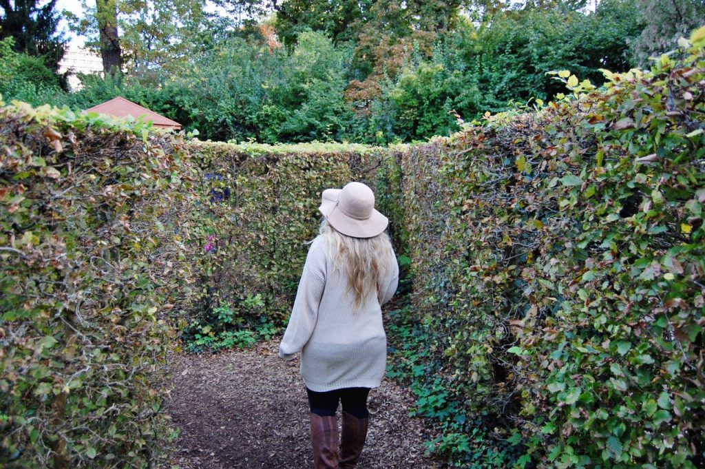 helene_hat_behind_maze
